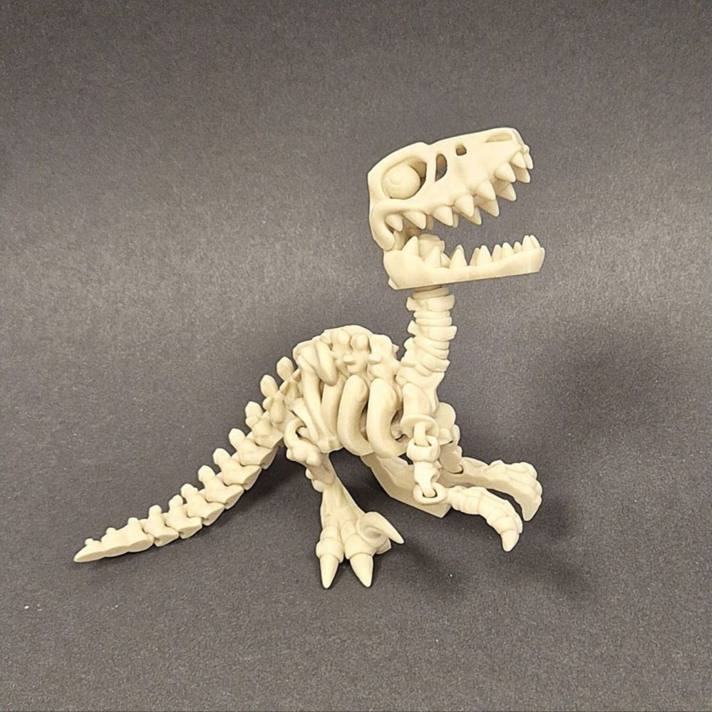 Fidget Velociraptor skelet