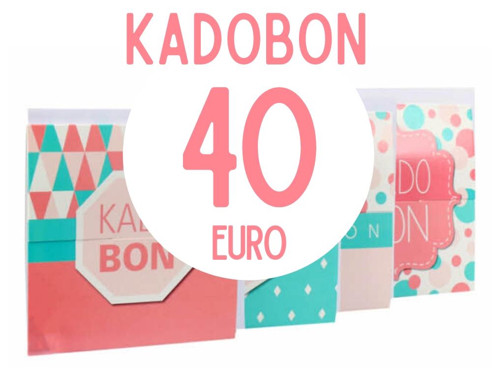 Kadobon 40 euro