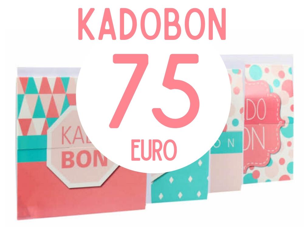 Kadobon 75 euro