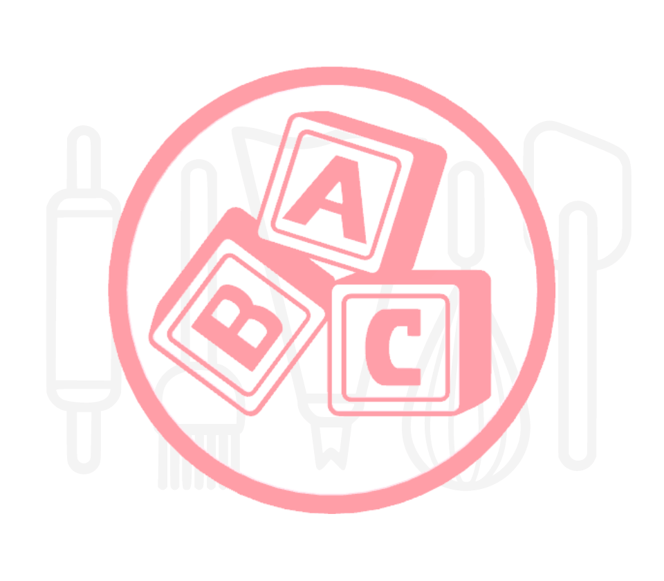 Fondant stempel ABC blokken - 3D Geprint