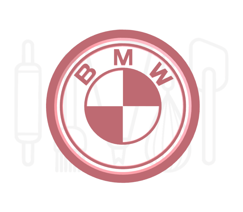 Auto logo 1 uitsteker + stempel - 3D-geprint