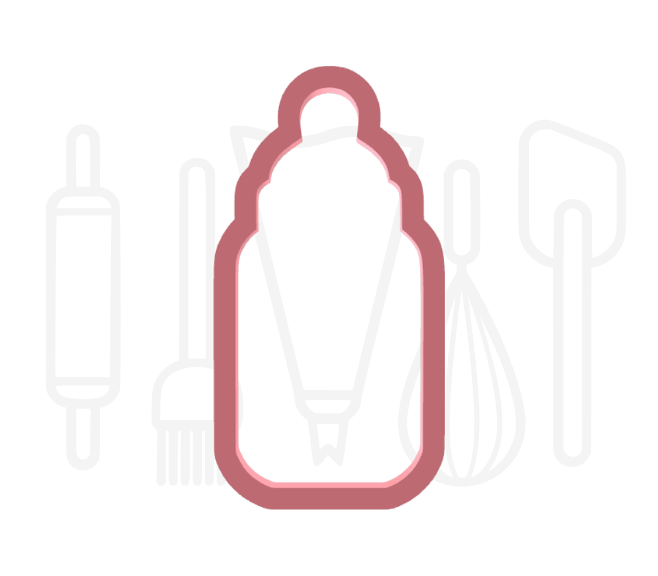 Babyfles uitsteker - 3D-geprint