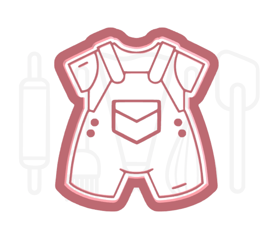 Babypakje uitsteker + stempel - 3D-geprint