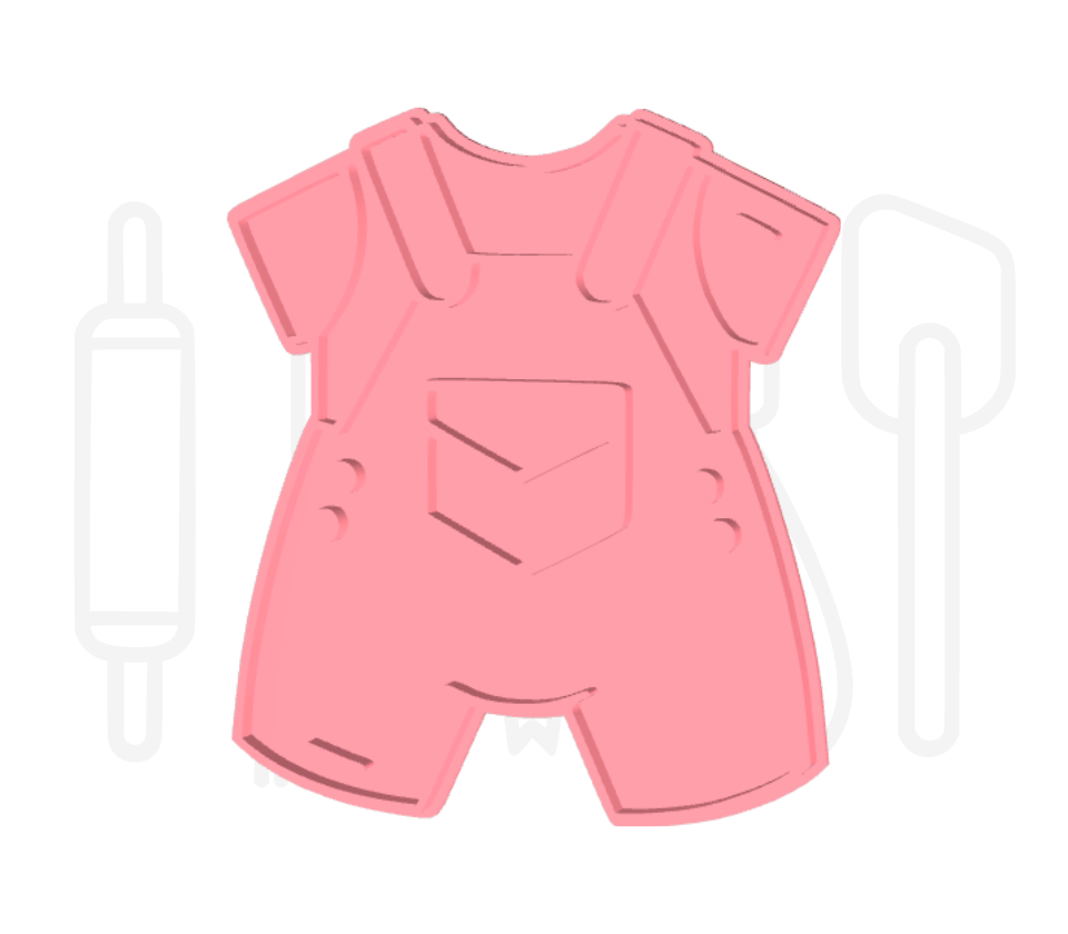 Babypakje uitsteker + stempel - 3D-geprint