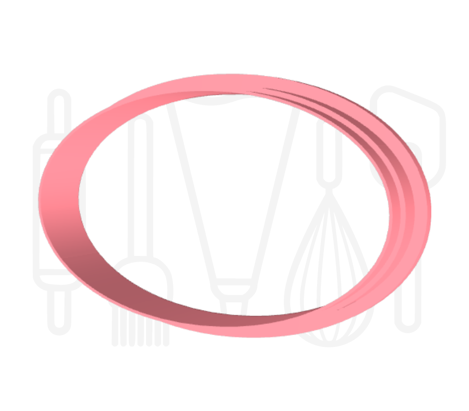 Vleermuis logo uitsteker + stempel - 3D-geprint