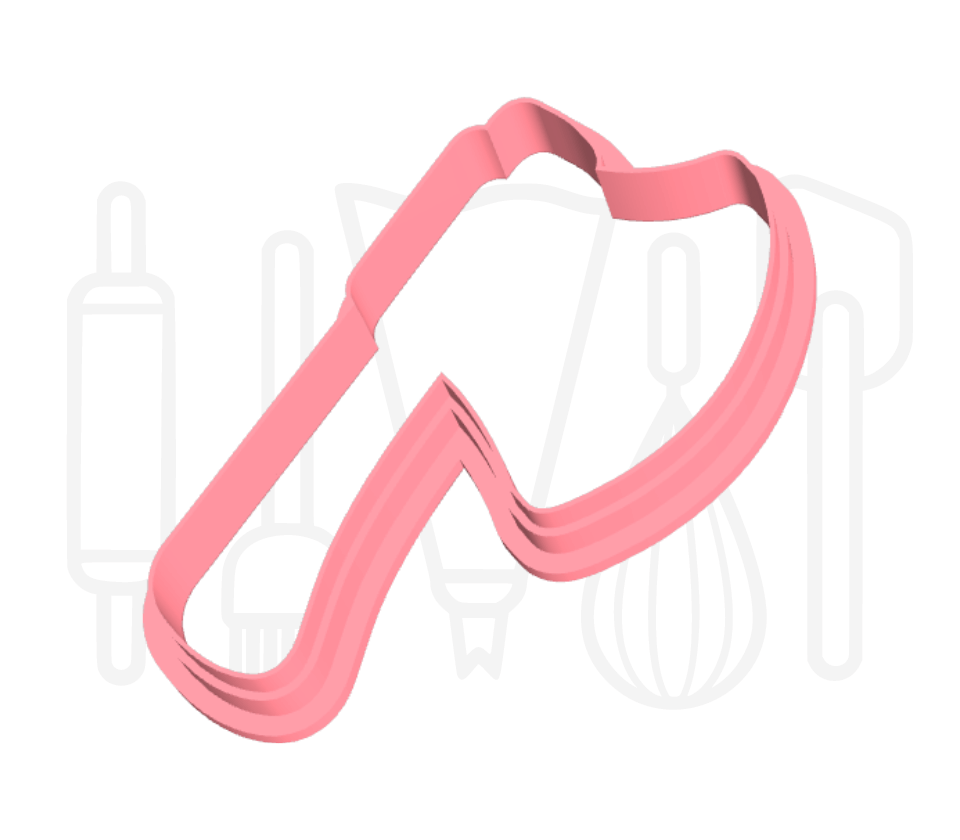 Bijl uitsteker + stempel - 3D-geprint
