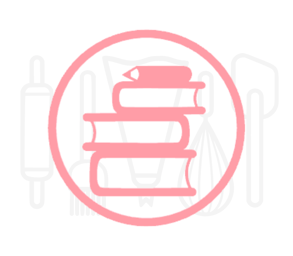 Fondant stempel Boeken - 3D Geprint