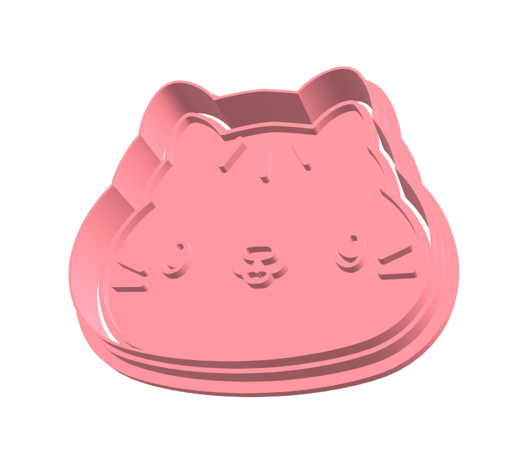 Cakey uitsteker + stempel - 3D-geprint
