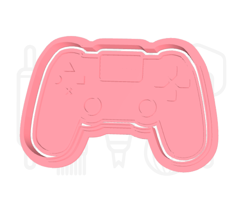 Controller uitsteker + stempel - 3D geprint