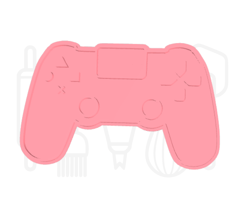 Controller uitsteker + stempel - 3D geprint