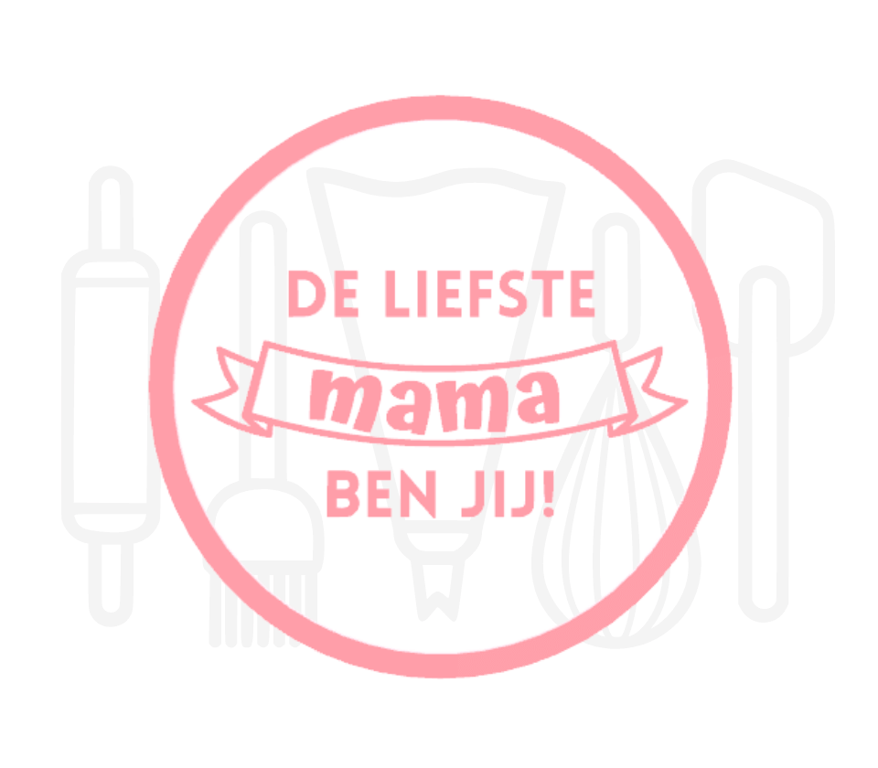 Fondant stempel De liefste mama ben jij - 3D Geprint