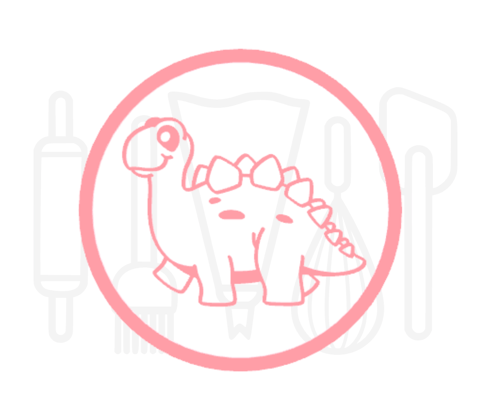 Fondant stempel Dino - 3D Geprint