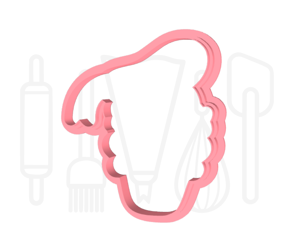 Eend uitsteker + stempel - 3D-geprint