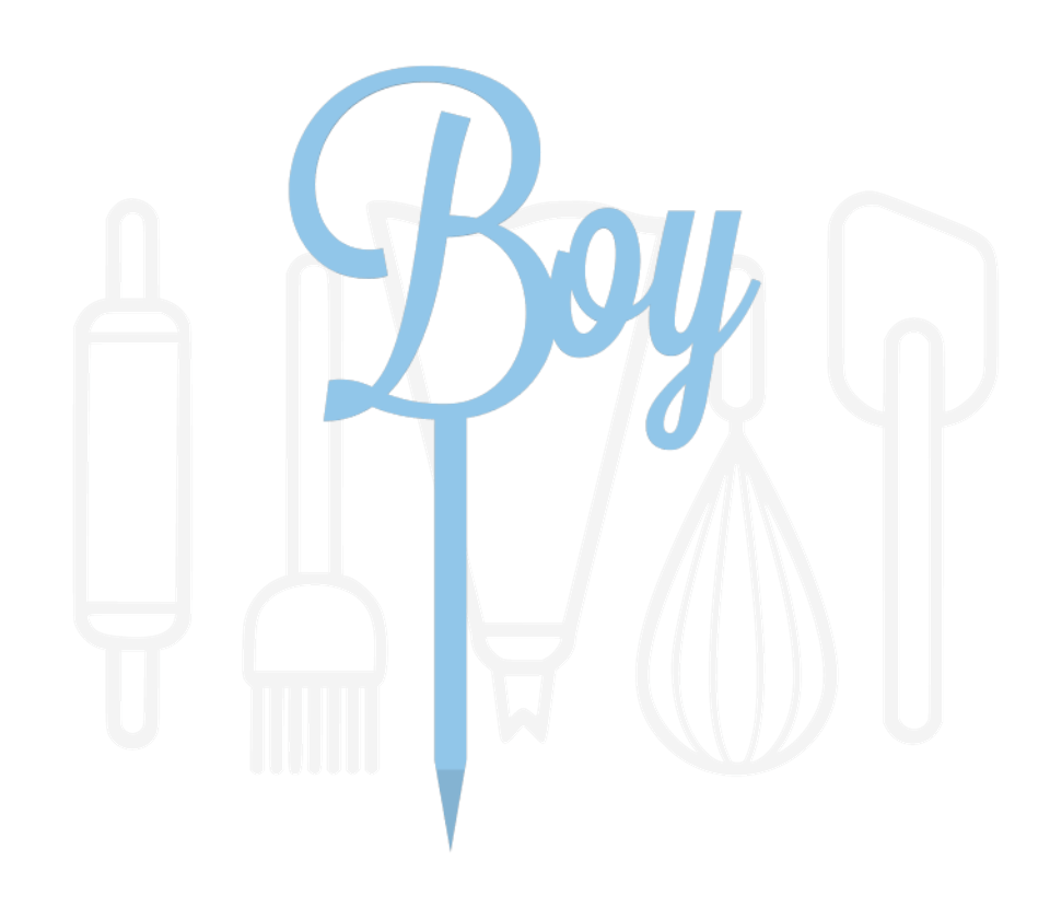 Cocktailprikker - Boy 12 stuks