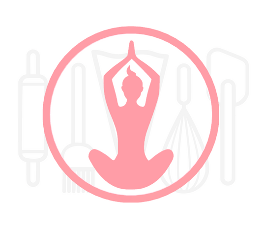 Fondant stempel Yoga - 3D Geprint