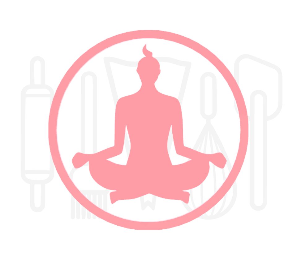 Fondant stempel Yoga 2 - 3D Geprint