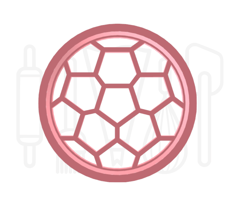 Handbal uitsteker + stempel - 3D geprint