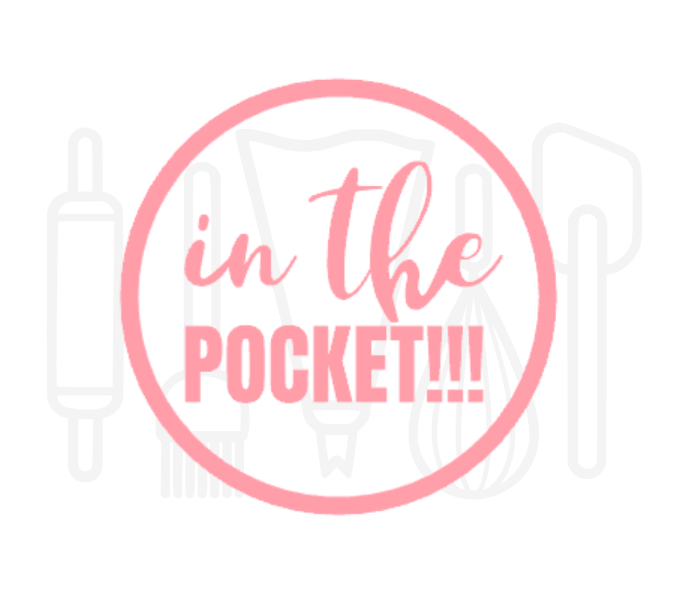 Fondant stempel In the pocket - 3D Geprint