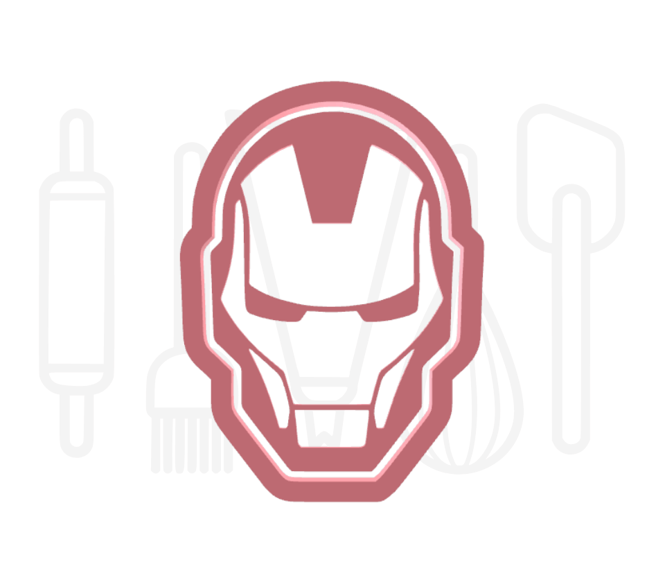 Marvels Iron Man uitsteker + stempel - 3D-geprint