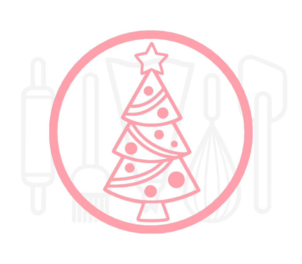 Fondant stempel Kerstboom - 3D Geprint