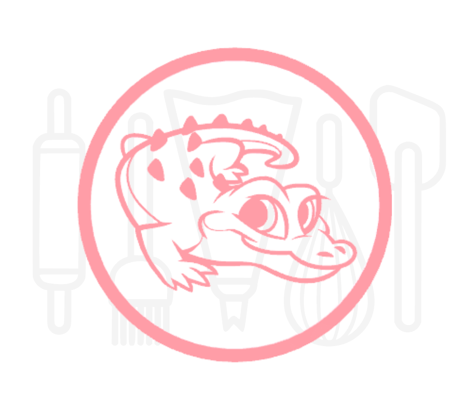 Fondant stempel Krokodil - 3D Geprint