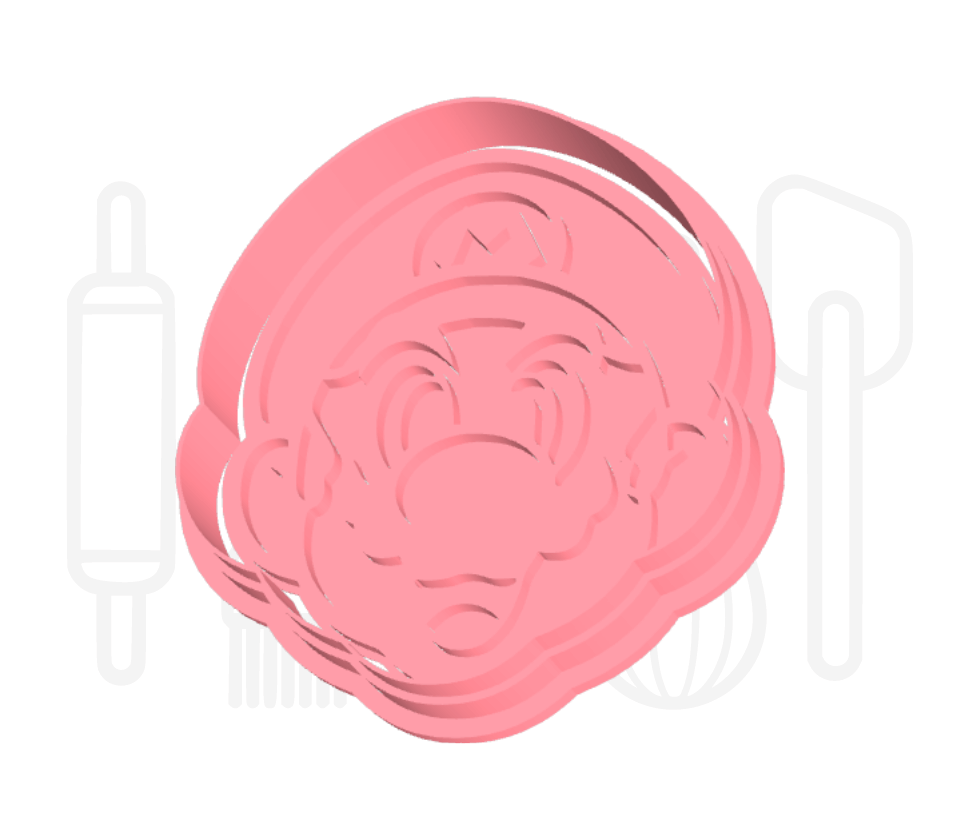 Loodgieter poppetje hoofd uitsteker + stempel - 3D-geprint