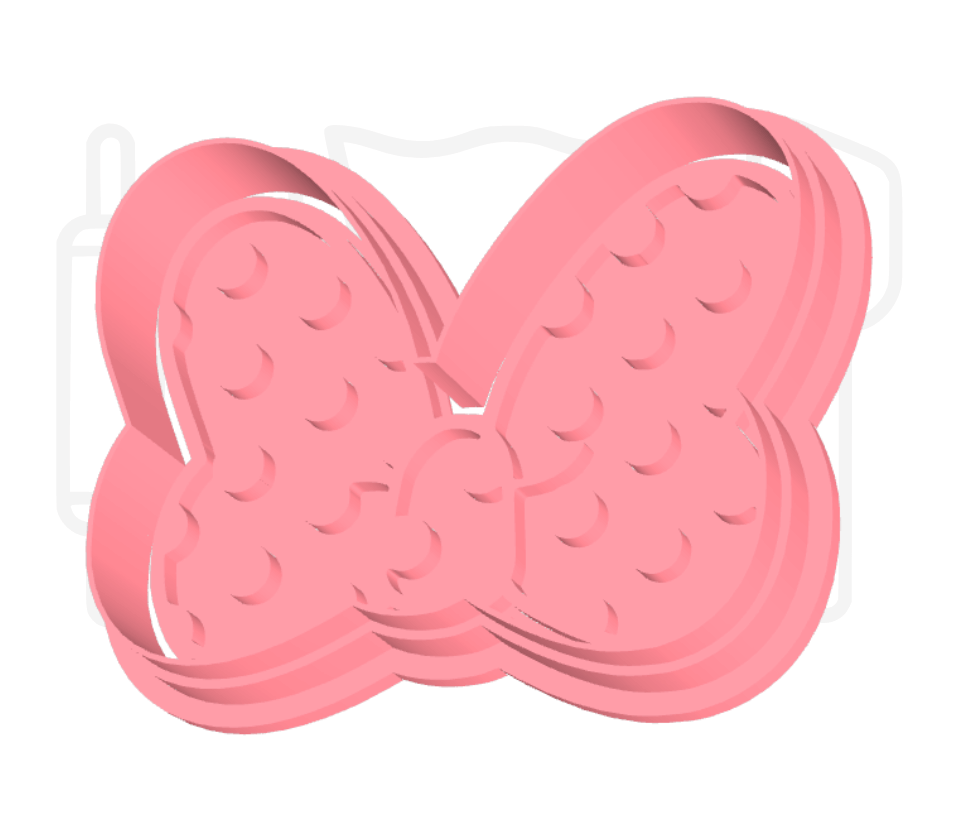 Muizenstrik uitsteker + stempel - 3D-geprint