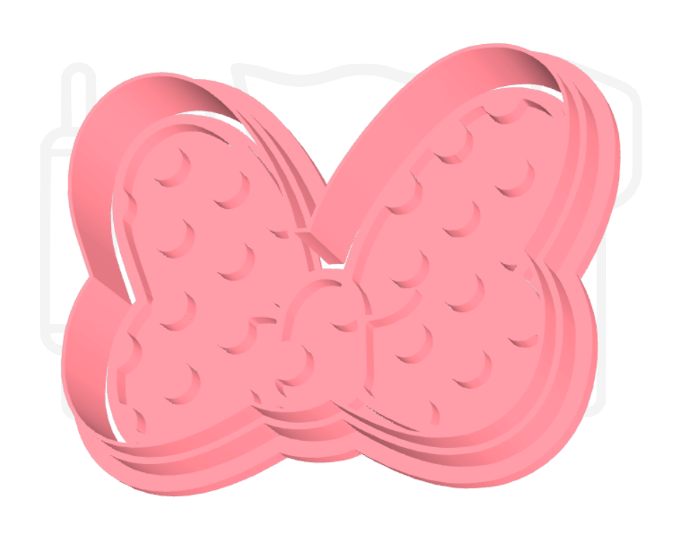 Strik uitsteker + stempel - 3D-geprint