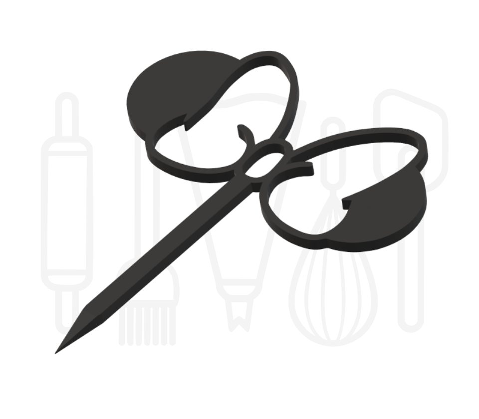 Cocktailprikker - Muizenoren met strik 12 stuks