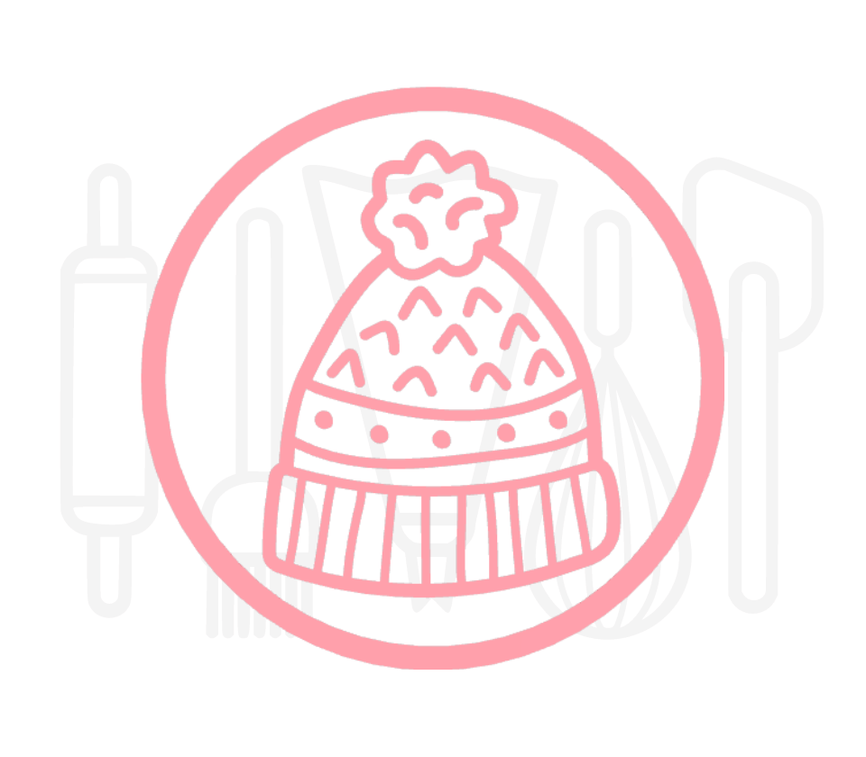Fondant stempel Wintermuts - 3D Geprint
