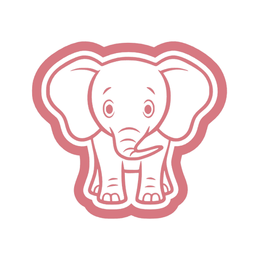Olifant uitsteker + stempel - 3D-geprint