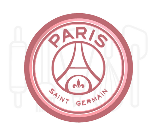 Paris Saint Germain uitsteker met stempel - 3D geprint