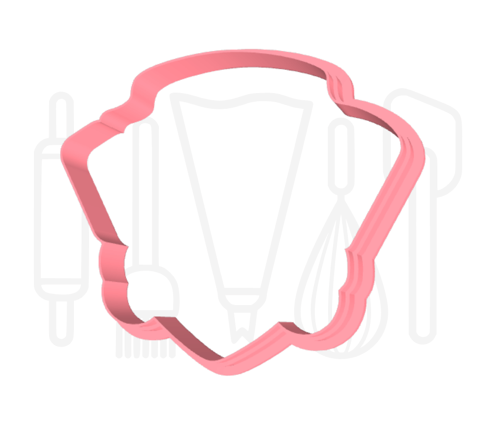 Hondenclub logo uitsteker + stempel - 3D-geprint