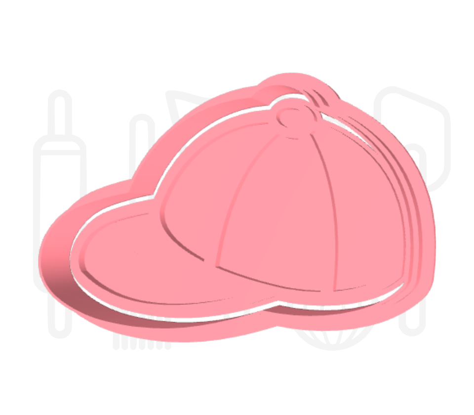 Petje uitsteker + stempel - 3D-geprint