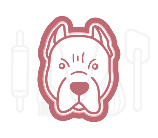 Pitbull uitsteker + stempel - 3D-geprint