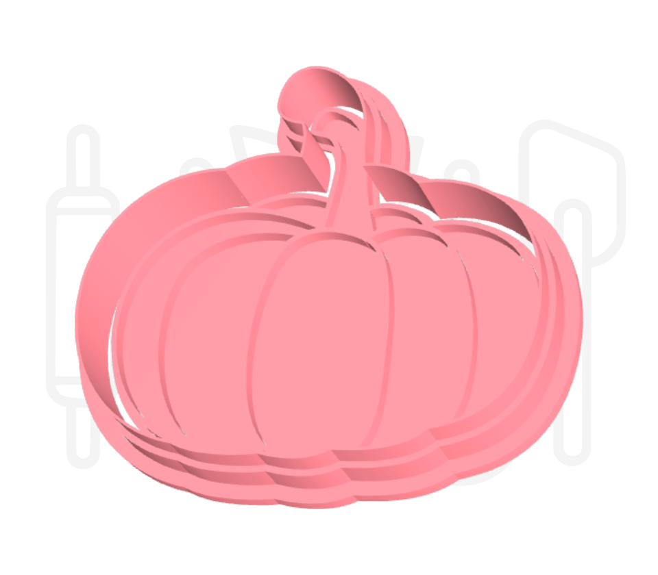 Pompoen uitsteker + stempel - 3D-geprint