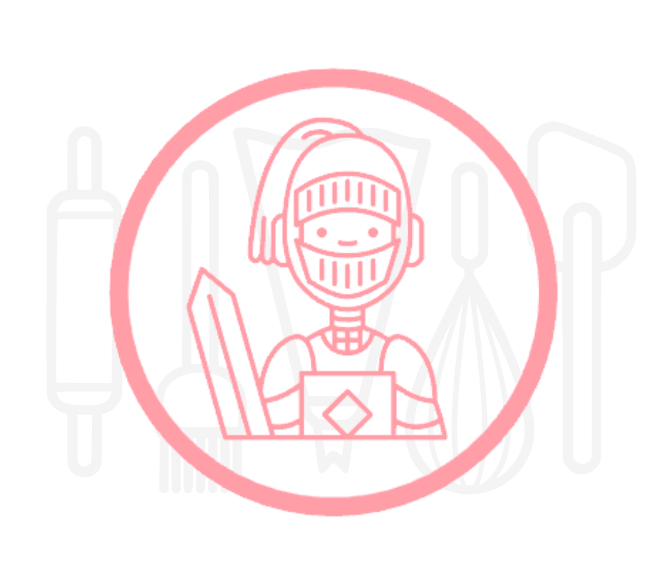 Fondant stempel Ridder - 3D Geprint