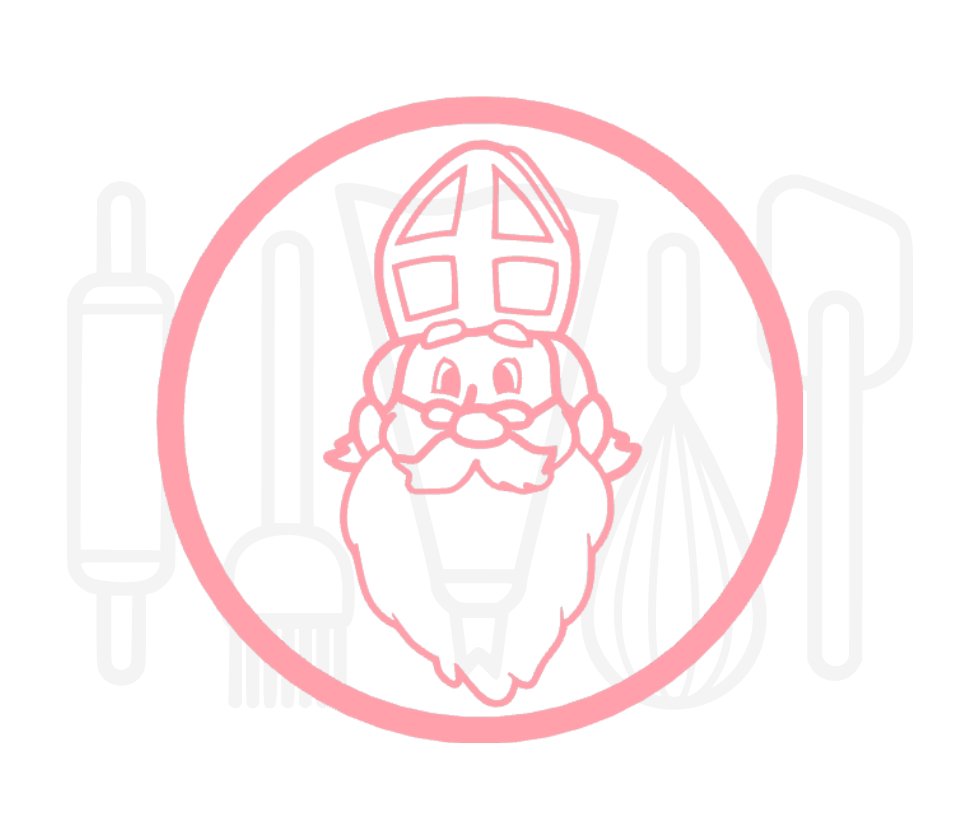 Fondant stempel Sinterklaas - 3D Geprint