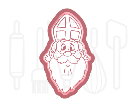 Sinterklaas uitsteker + stempel - 3D geprint