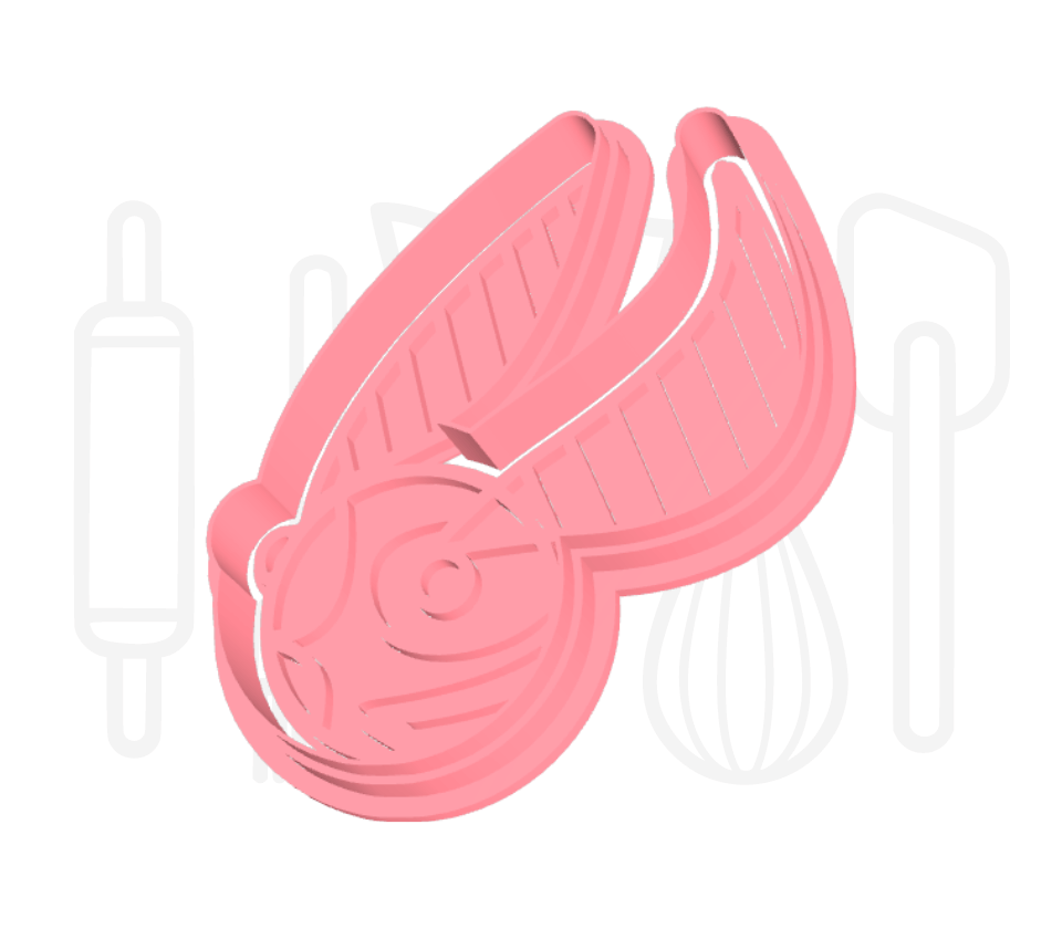 Snaai uitsteker + stempel - 3D-geprint