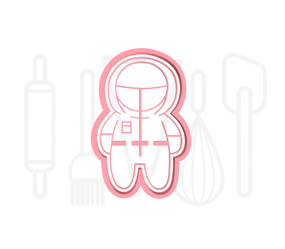 Squid game guard set/5 - 3D geprint