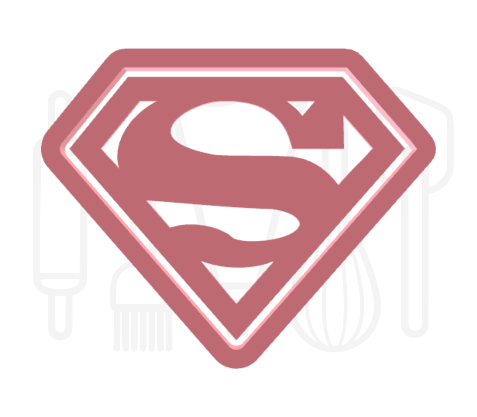 S-logo uitsteker + stempel - 3D-geprint