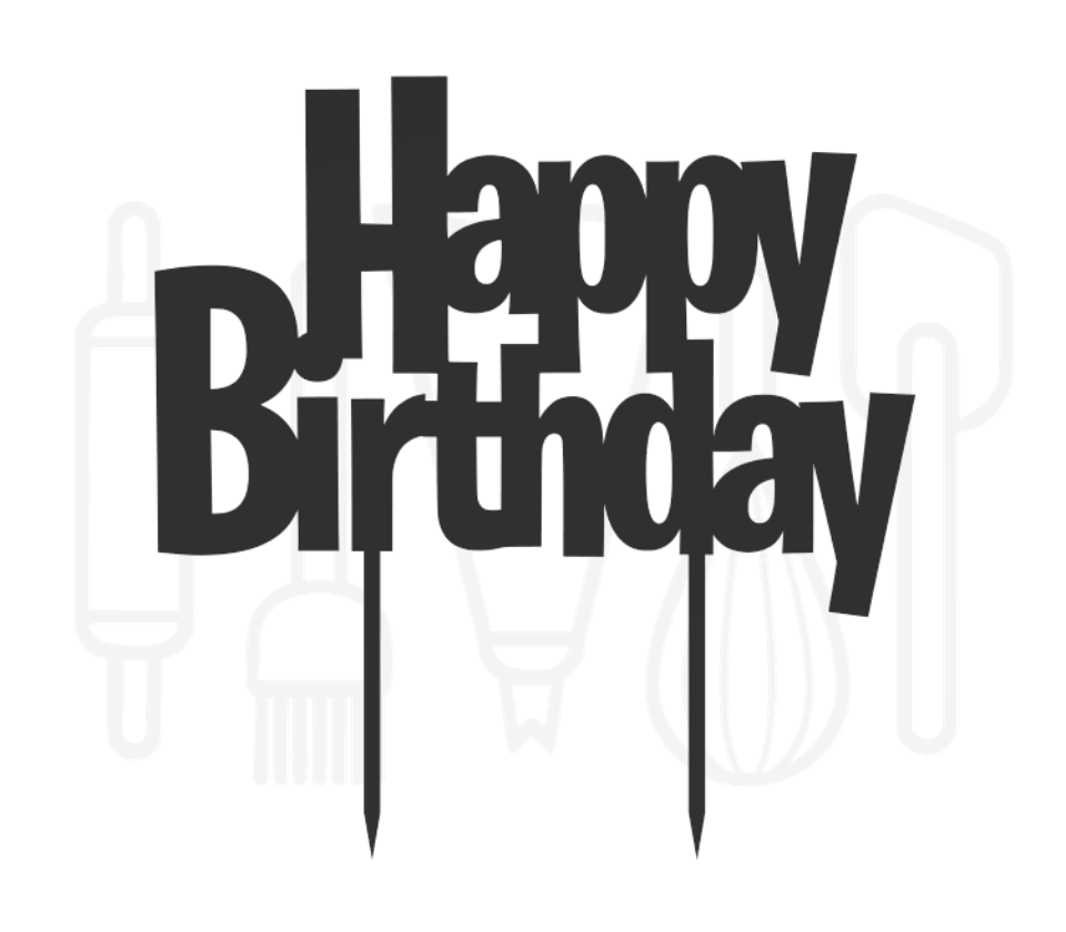 Taarttopper - Happy Birthday 4