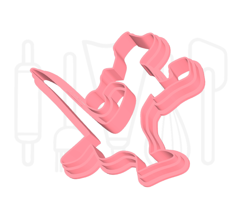 Stokstaartje uitsteker - 3D-geprint