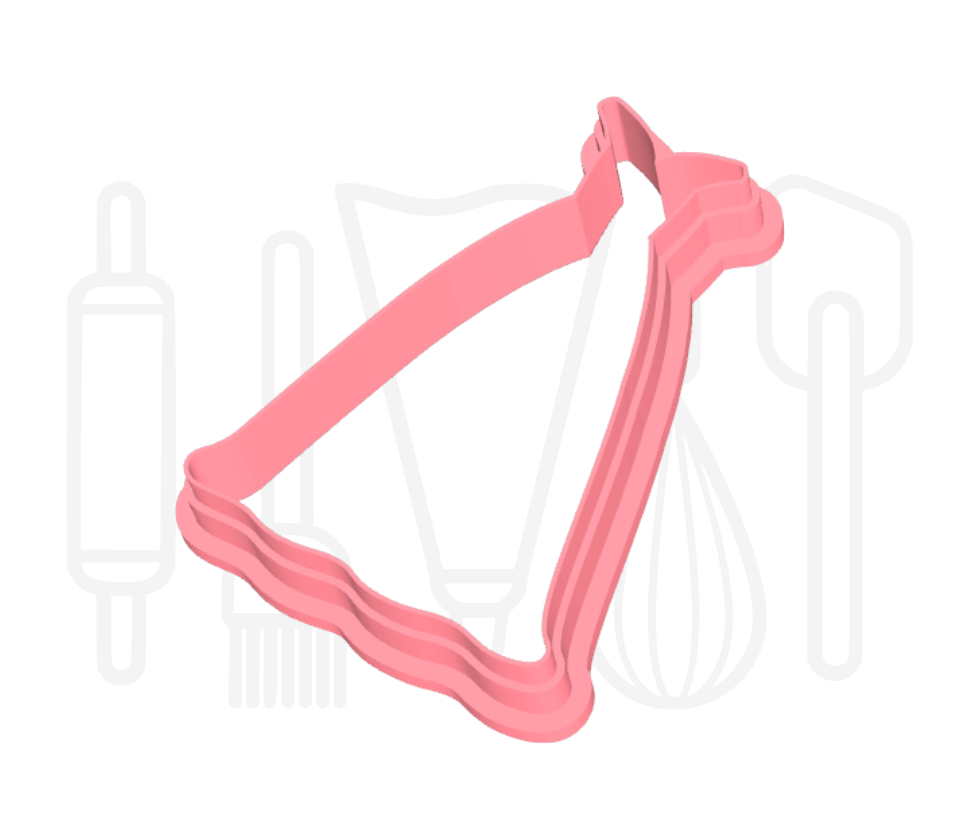 Bruidsjurk uitsteker - 3D-geprint