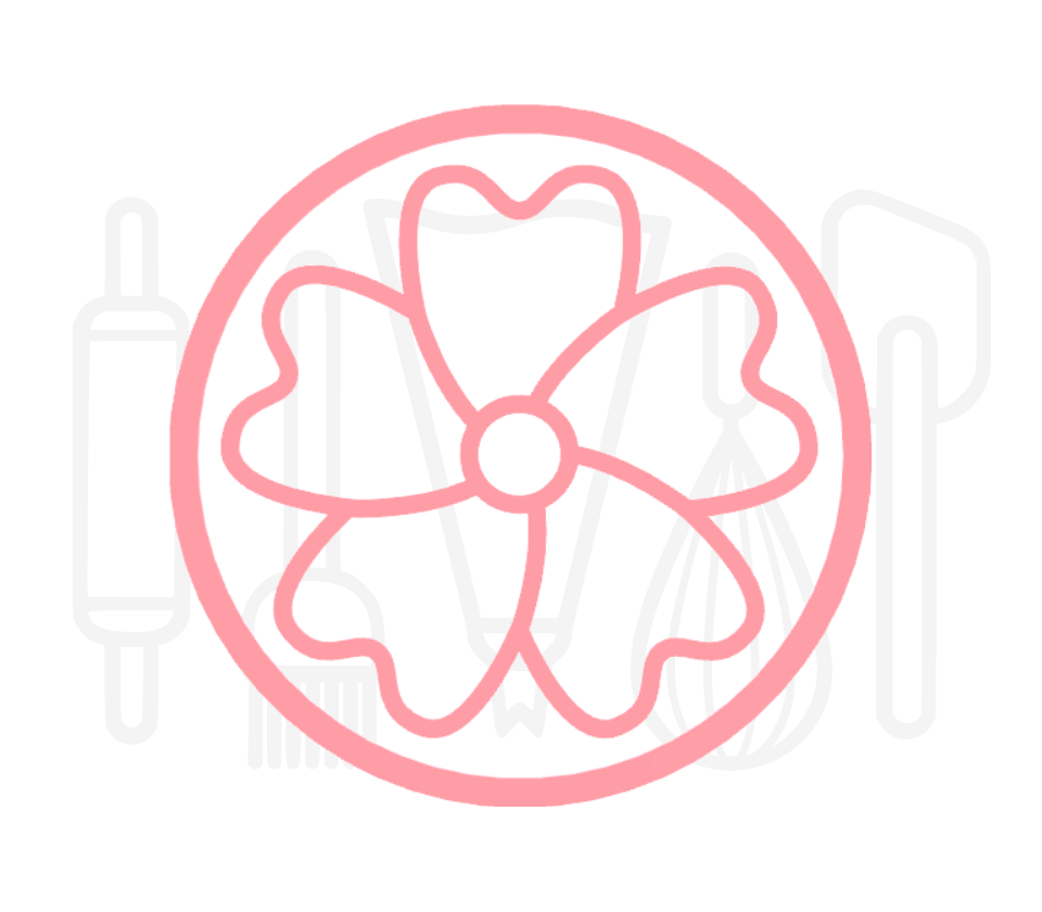 Fondant stempel Bloem - 3D Geprint