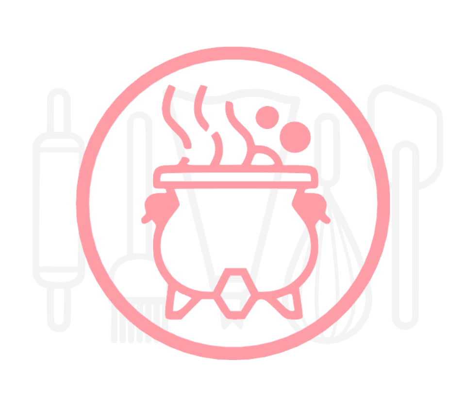 Fondant stempel Heksenketel - 3D Geprint