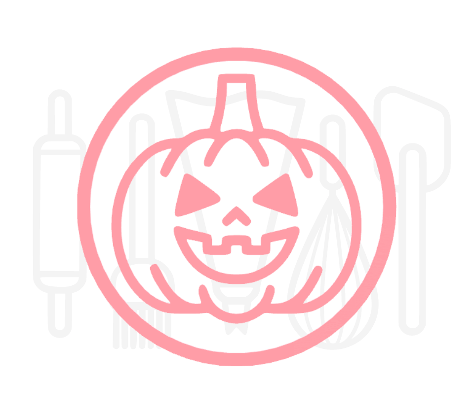 Fondant stempel Pompoen - 3D Geprint