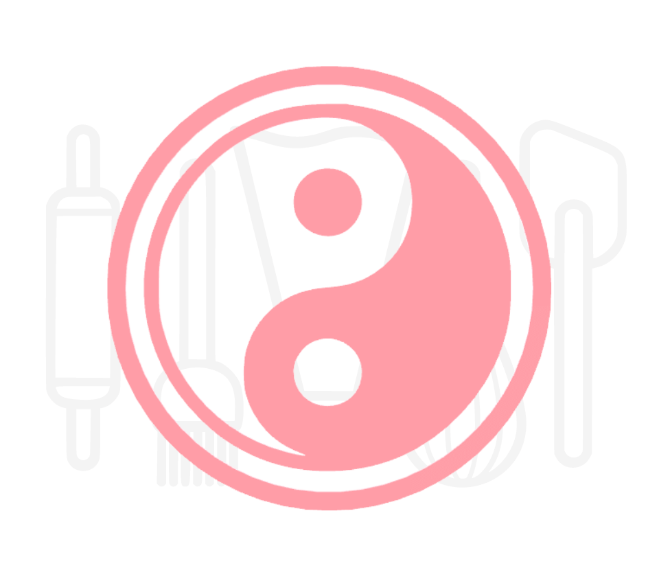 Fondant stempel Yin Yang - 3D Geprint