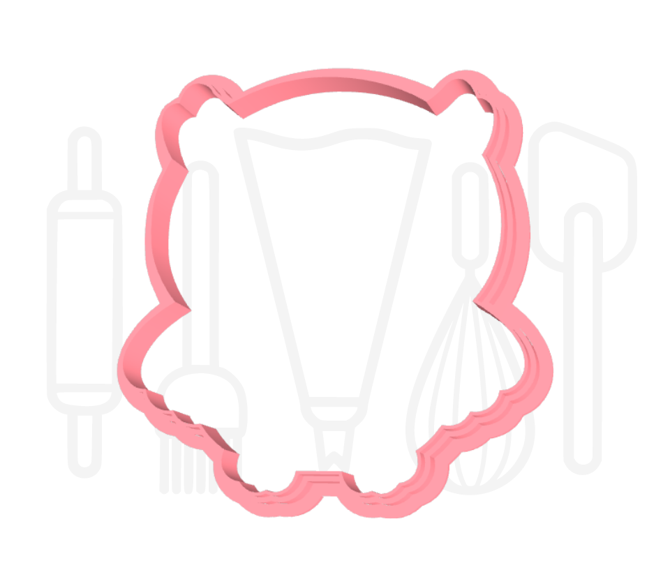 Uil uitsteker + stempel - 3D-geprint